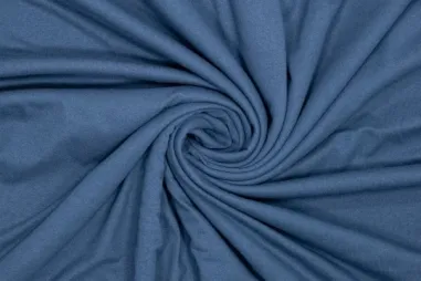 Tricot stoffen - Tricot stof - interlock jersey - donker denim - 794153-807