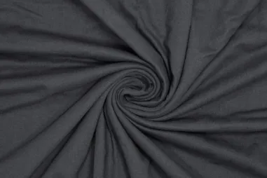 Tricot stoffen - Tricot stof - interlock jersey - zwart - 794153-999