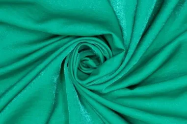 Viscose stoffen - Viscose stof - polyamidemix - shiney - grasgroen - 420069-11
