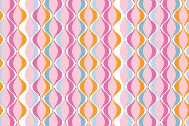 Nieuwe stoffen - Katoen stof - poplin - fantasie - lichtroze - 21967-011