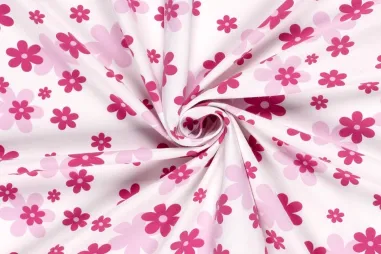 Mix & match baby Sprout - Jersey - Blumen - off-white - 21805-051