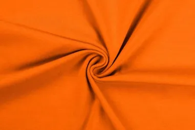 Orange Stoffe - Tricot stof - oranje - 0179-340