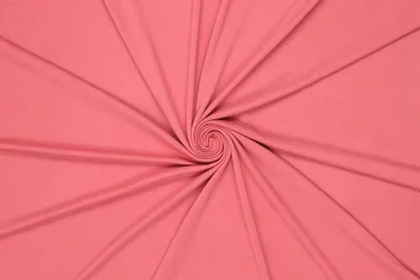 Tricot stoffen - Tricot stof - pure bamboo - grapefruit roze - 0781-540