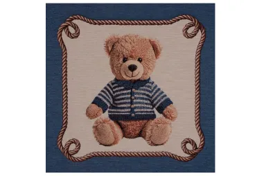 Nieuwe stoffen - Gobelin paneel - teddybeer - multi - DG7727-980