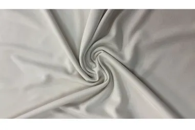 Broek stoffen - Tricot stof - scuba - ivoor - JT457