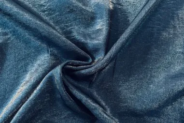 Nieuwe stoffen - Viscose stof - polyamidemix - shiney - donkerblauw - 420069-14