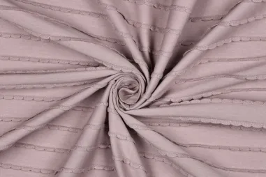 Mauve - Tricot stof - ruffles - mauve - 1781-007