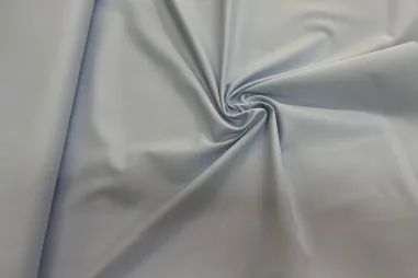 Fleece katoen (Sherpa) - Katoenen stof - mix - lichtblauw - JT383