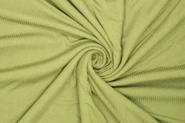 Olivgrün - Tricot stof - bamboo ribtricot - olijf - 794807-724
