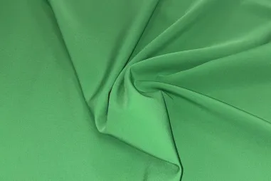 Tricot stof - cottoman ribbel - petrol - 0592-200 - Stretch stof - bi-stretch - groen - JT356