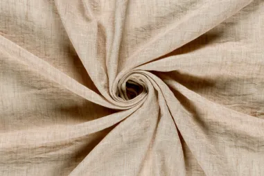 Ausverkauf - Polyester stof - beige - 25004-052