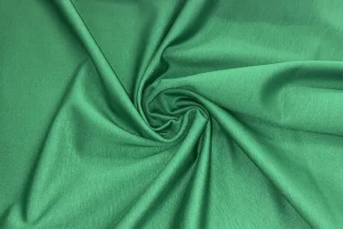 Tricot stof - Fluweel rekbaar - oker-mosterd - 3348-037 - Tricot stof - punta di roma - groen - JT331
