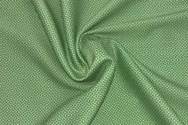 Uitverkoop - Stretch stof - fantasie - groen - JT330
