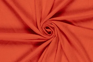 180gr/M² - Polyester stof - bubble - rood - 23003-015