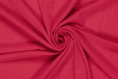 180gr/M² - Polyester stof - bubble - rood - 23003-016
