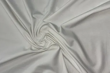 Uitverkoop - Tricot stof - wit - JT885