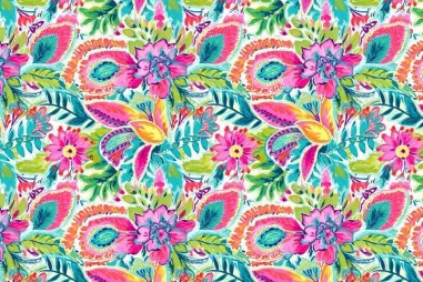 Stoffe - Jersey – digitales Blumenmuster – Multicolor – S10026-170
