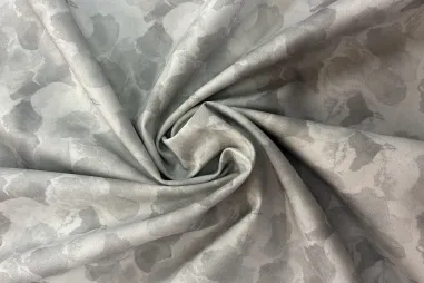 Graue Stoffe - Polyester stof - fantasie - grijs - JT868