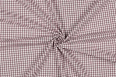 Diverse merken stoffen - Katoenen stof - boerenbont ruit (2,7 mm) - mauve - 3085-051