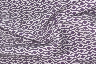 JT stoffen - Stretch stof - bengaline - retro - lila - JT827
