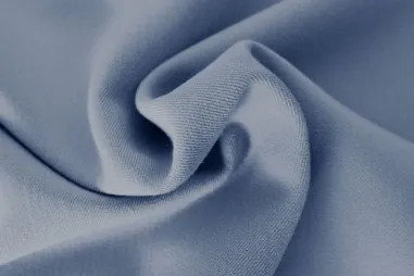 Oeko-Tex klasse 2 - Stretch stof - gabardine colombo - duifblauw - 0135-690