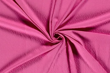 Bluse - Viscose stof - bubble - fuchsia - 23155-017