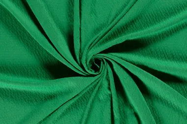 Top - Viscose stof - bubble - groen - 23155-025