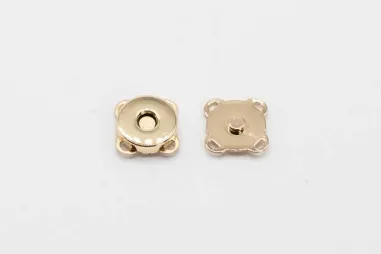 Tas accesoires - fournituren - Magneetsluiting voor tassen 15 mm - goud - XAC22-580-015