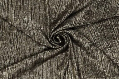 Zwarte stoffen - Polyester stof - majesty shimmer - zwart - 22798-999