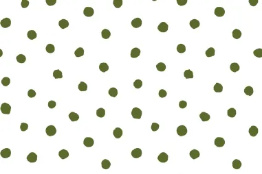 Uitverkoop - Tricot stof - stippen - wit - 93407-004