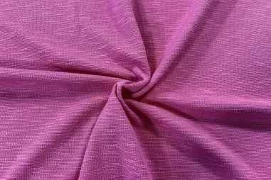 Viscose stof - bubble - roze - 23155-013 - Gebreide stof - roze - JT830