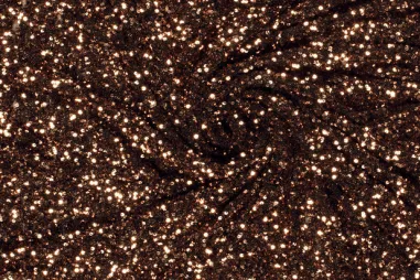 Kerststoffen - Pailletten stof - brons - 33/24311-090