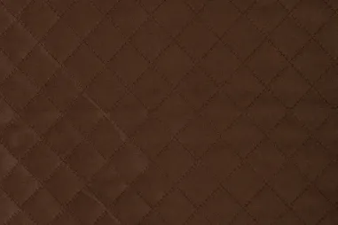 Weste - Suèdine stof - doorgestikte scuba suede - diamond - chocoladebruin - Q22953-570