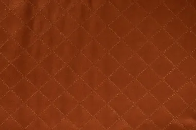 Suèdine Stoffen - Suèdine stof - doorgestikte scuba suede - diamond - clay brown - Q22953-560