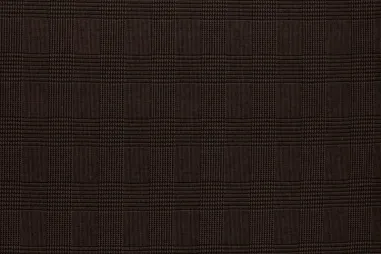 Winter stoffen - Geruite stof - jacquard - prince de galles - donkerbruin - Q22903-580