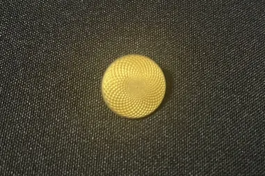 Nieuwe fournituren - Knoop 18 mm - mat goud - 3200-28