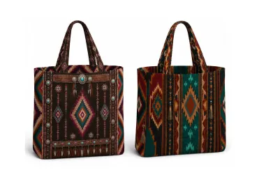 Neue Stoffe - Paneel stof - canvas paneel voor tas - nomads - S40028-570