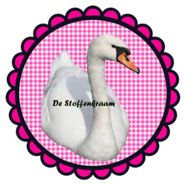 Applikationen - Full color Applikation Schwan