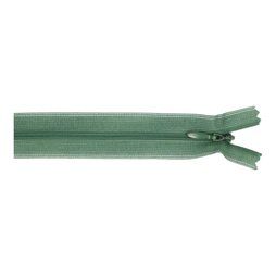 22 cm Reißverschlüsse - nahtverdeckter Reissverschluss 22 cm dunkelgrün
