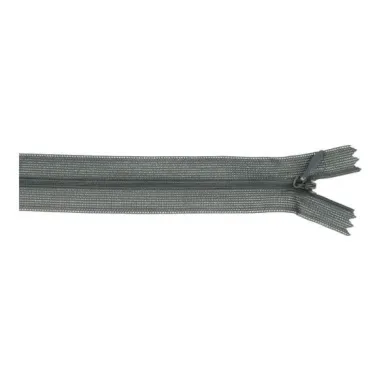 Ritsen - Blinde rits 22 cm donkergrijs 002