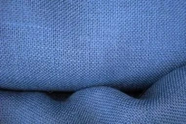 Jute stoffen - Jute stof - jeansblauw - 109