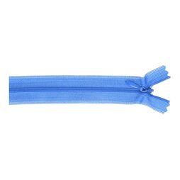 Kobalt blauwe stoffen - Blinde rits 60 cm kobaltblauw 232