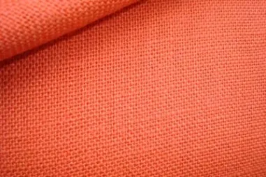 Taftzijde stof - oranje - 5516-036 - Jute stof - oranje - 105