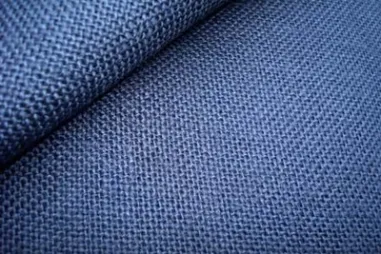 Jute stoffen - Jute stof - middenblauw 111B