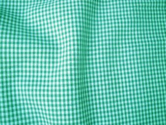 Decoratiestoffen - Katoen stof - boerenbont mini ruitje groen - 0.2 - 5581-025