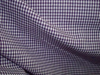 Baumwolle Stoffe Karo - NB 5581-45 Boerenbont mini Karo dunkelviolet 0.2
