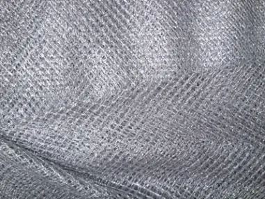 Verkleedkleding stoffen - Tule stof - zilver - 3061