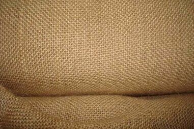 Festlicher Stoff - Jute naturell