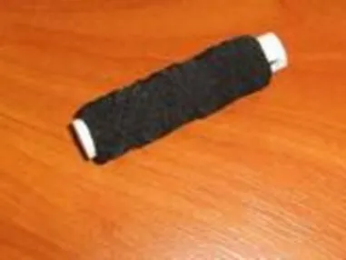 Garn - Elastischer Nähfaden schwarz 560