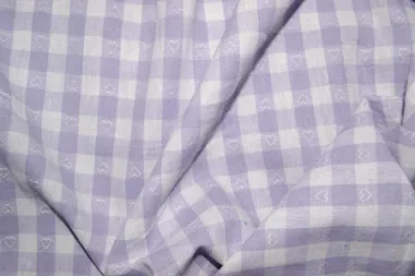 Lila - NB 5638-43 Boerenbont Karo/Herz lila